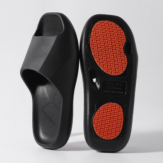 남녀공용 슬리퍼 실내외 겸용 미끄럼방지 편안한 데일리 샌들