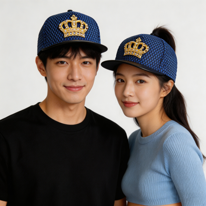 코어루크리에이티브 미국스타일 스냅백 남성 여성 대두 힙합 모자 빅사이즈 snapback