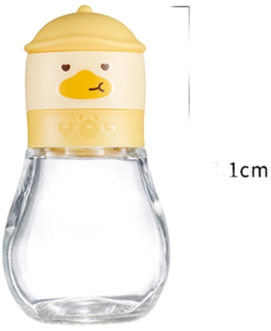 OY OY 可愛鴨子造型調味品研磨器, 180ml, 1個