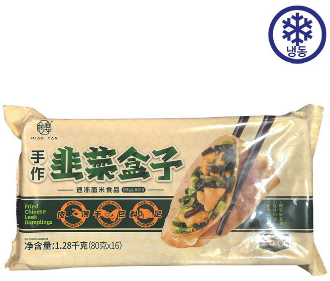 MIAO YAN 중국식 부추만두, 1개, 1.28kg