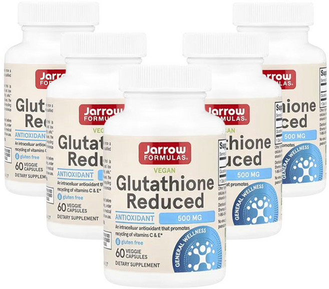 재로우포물러스 글루타치온 감소 500 mg 60베지캡슐, 알약/캡슐, 5개, 60정