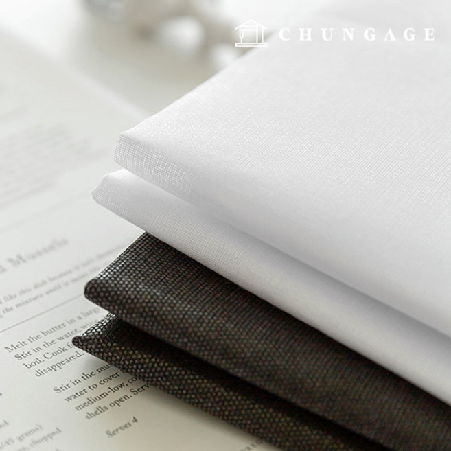 접착 심지 부드러운 모자 가방 심지, 1) 화이트, 1개