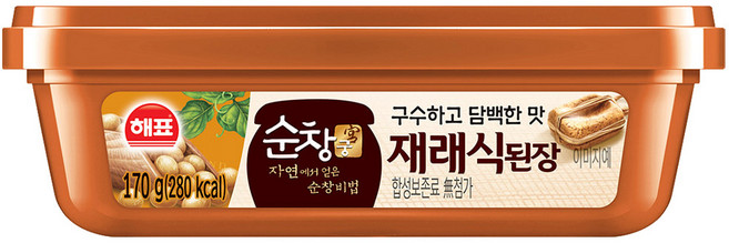 순창궁 재래식 된장 170g한식메주된장/무배, 170g, 10개