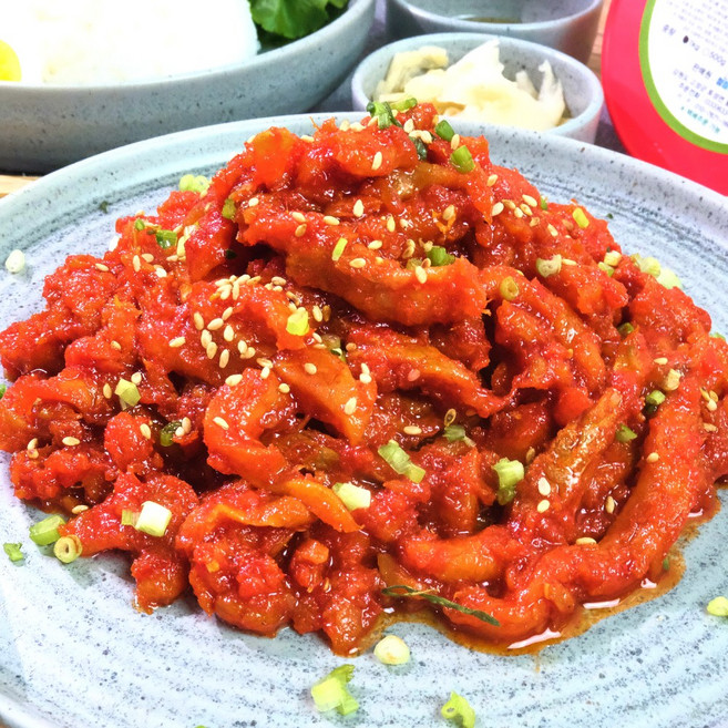 새콤달콤 깔끔손질 명태회무침 명태초무침, 1개, 500g