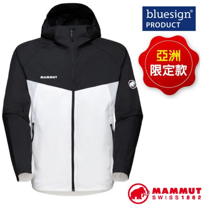 【MAMMUT 長毛象】送》男 極輕量防潑透氣 連帽防風外套 Convey WB AF 登山風衣 00530