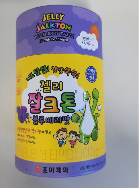 조아제약 젤리 잘크톤 블루베리맛 30포 기초탄탄 영양쑥쑥, 30회분, 450g, 1개