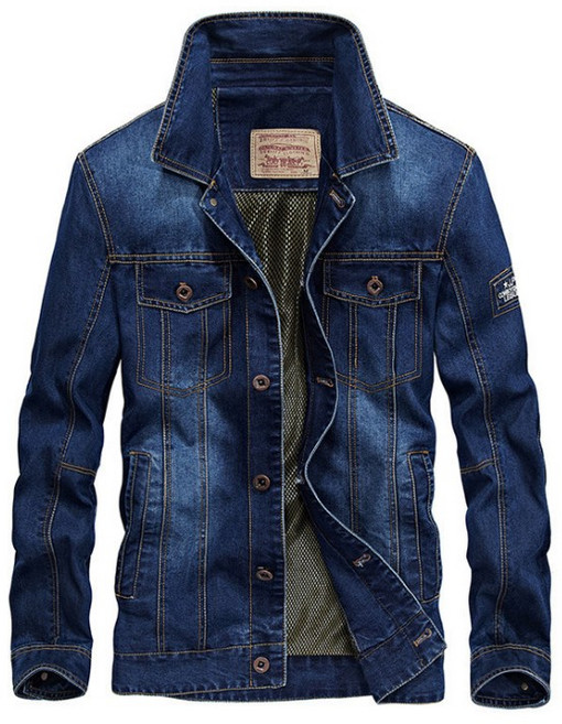 제이피엠 남성 데님 청자켓 봄 가을 캐주얼 기본핏 점퍼 아우터 [이월상품 60% off ]