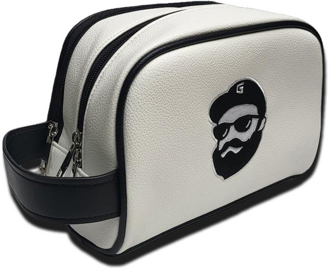 지브로스 GBros signature logo 골프파우치 컬러 : 화이트, 1개