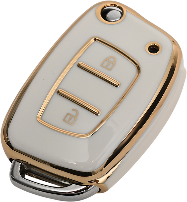 현대 포터 그랜드 스타렉스 호환 스마트 차 키케이스 키홀더 TPU 키커버 리모컨, TA85(2버튼), 화이트