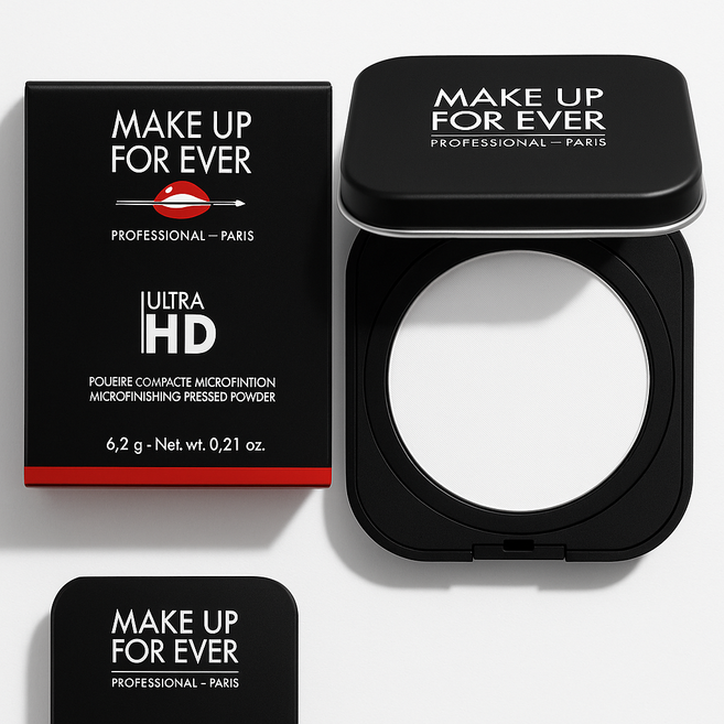 메이크업포에버 ULTRA HD 마이크로피니싱 프레스드 파우더 6.2g, 화이트, 1개