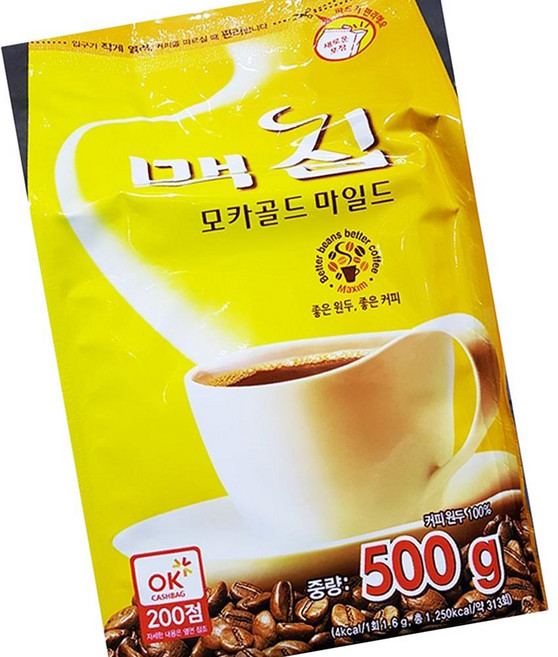 맥심 모카 골드 커피 500g 12개 인스턴트