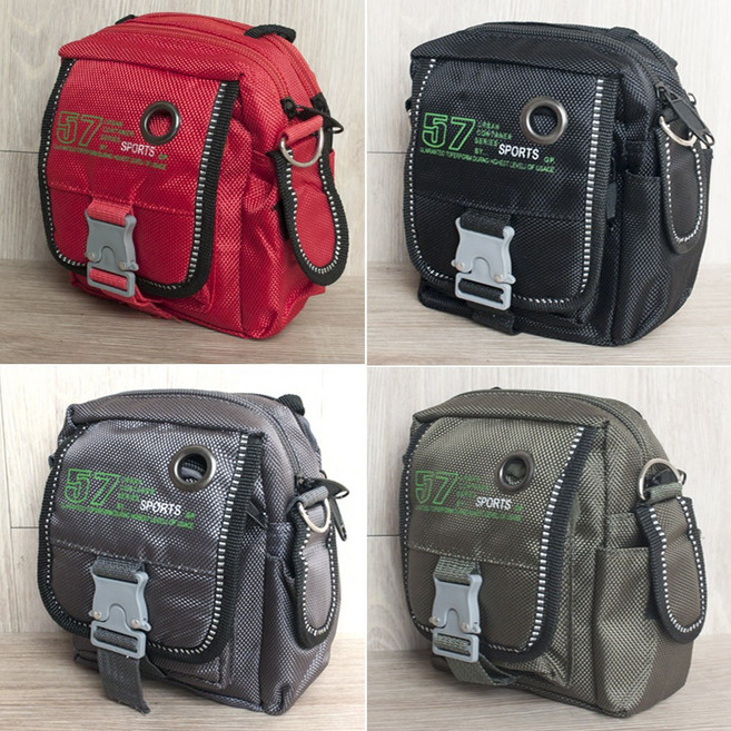 도매짱 미니 크로스백 힙색 미니백 가방, B.베이지, 1개