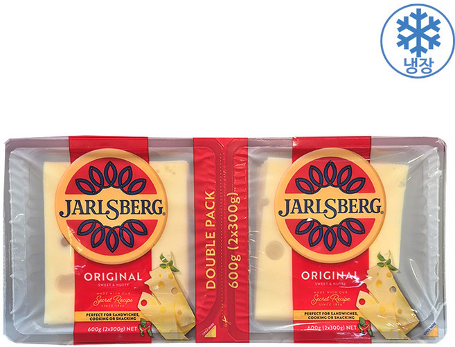 얄스버그 슬라이스 치즈, 2개, 300g