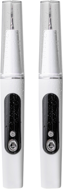 [치과공식판매] 원웨이 구강 청결기 워터 구강세정기 무선 물치실 휴대용 V2 1+1 2개