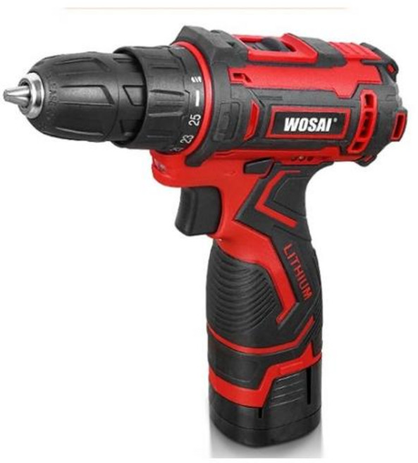 전기 가성비 드릴 전동 가정용 스크루 다기능 핸드 무선 Wosai 드라이버 16v 해머, 16v ws-3016-a1+유럽 ​​연합, 1개