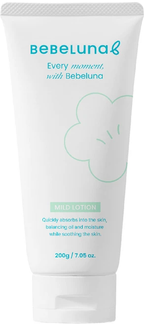 베베루나 유아용 마일드 로션, 200g, 1개 - 쿠팡