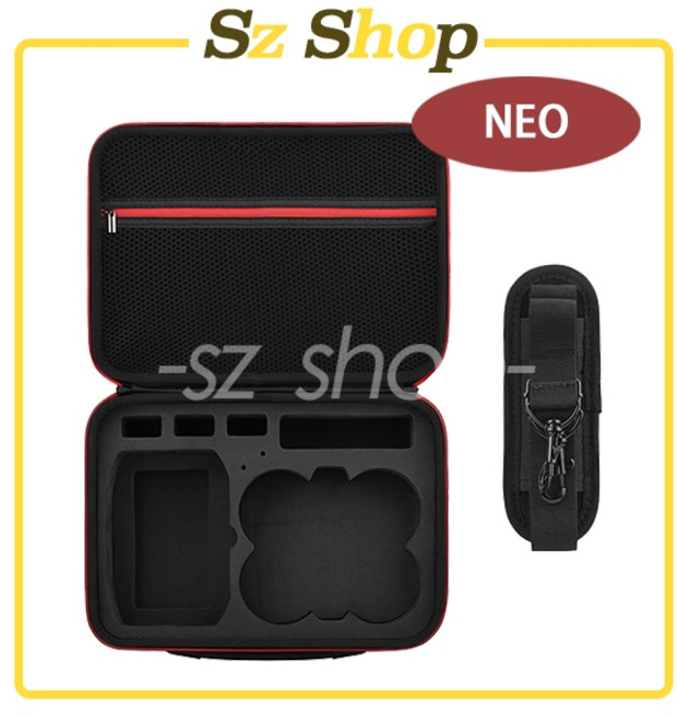 Flymile DJI NEO 尼龍收納包, 1個, (黑色BRD)-DJI NEO尼龍收納包, DJI NEO 尼龍收納包 (黑色)