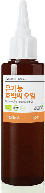유기농 호박씨 오일 오가닉 펌킨 씨드 천연오일, 100ml, 1개