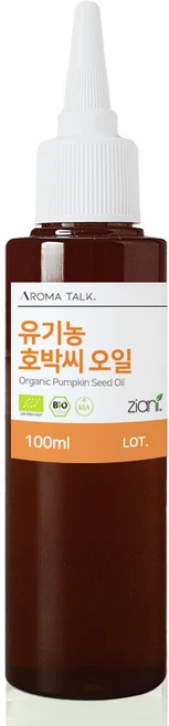 유기농 호박씨 오일 오가닉 펌킨 씨드 천연오일, 100ml, 1개 - 쿠팡