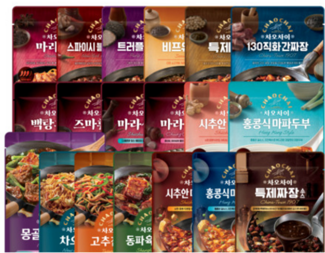 샘표 차오차이 골라담기 7종 전자레인지용, 7. 홍콩식마파두부, 1개입, 1개