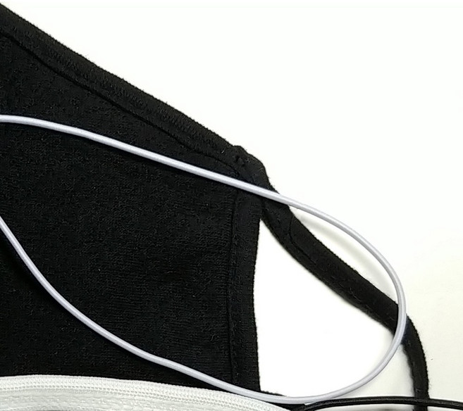 고무줄 텐트고무줄 굵은고무줄 탄성끈 탄성고무줄 폴대고무줄, 약1.7mm~약1.8mm흰색