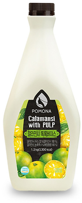 포모나 깔라만시 톡톡베이스 1.2kg 8개