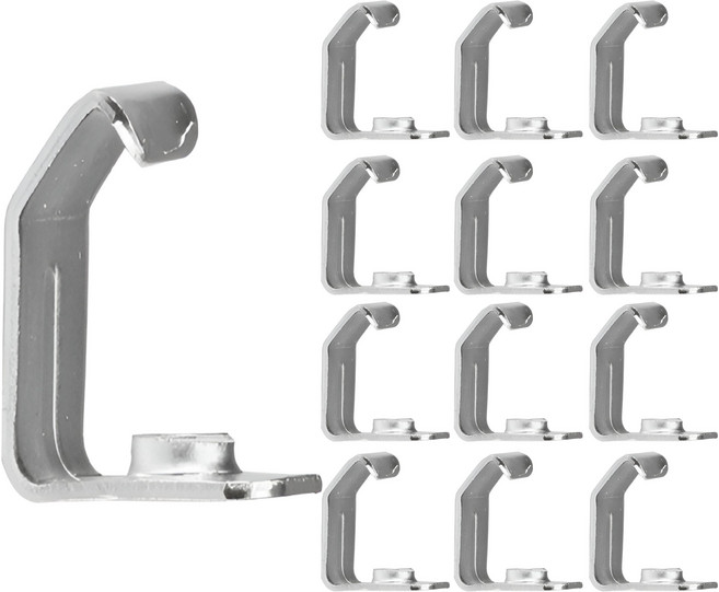 JG철물스토어 (정품) 국산 C형 브라켓 (12개 묶음구성) C형강 브라켓 시형강 브라켓 씨형브라켓 C형 클렘프 씨형 클램프 C형 클램프, 12개