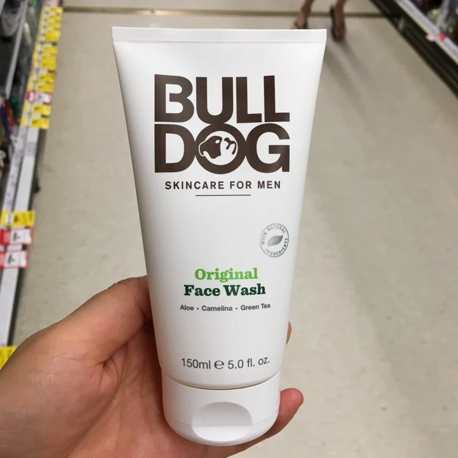 불독 오리지널 남성 페이스워시 클렌저 Bulldog Original Face Wash For Man, 150ml, 2개 - 쿠팡
