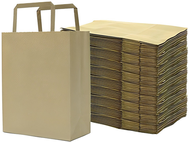 애브리플러스 크라프트 종이 쇼핑백 종이가방 100매