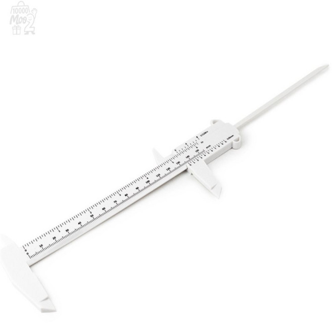 만무리 플라스틱 버니어 캘리퍼 150mm 내외경측정기 가정용계측기
