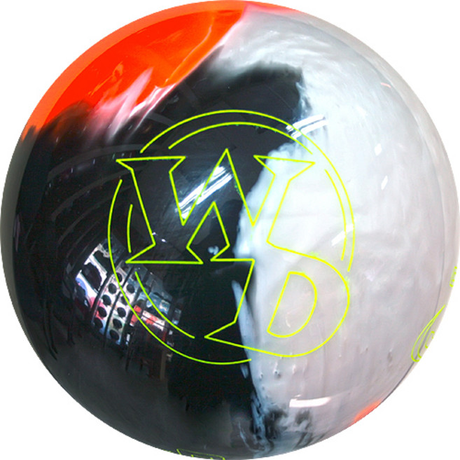 콜롬비아300 - 화이트 닷 (블랙/오렌지/화이트) 볼링공 볼링볼 하드볼 스페어처리 볼링용품, 15파운드, 1개