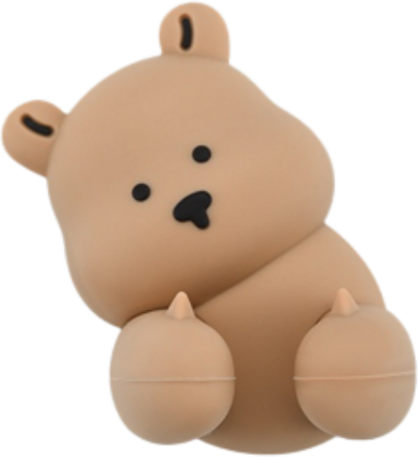 흡착식 실리콘 걸이 무접착 무타공 후크, 1개, M