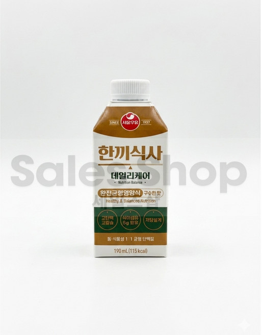 4위 - 서울우유 한끼식사, 18개, 190ml