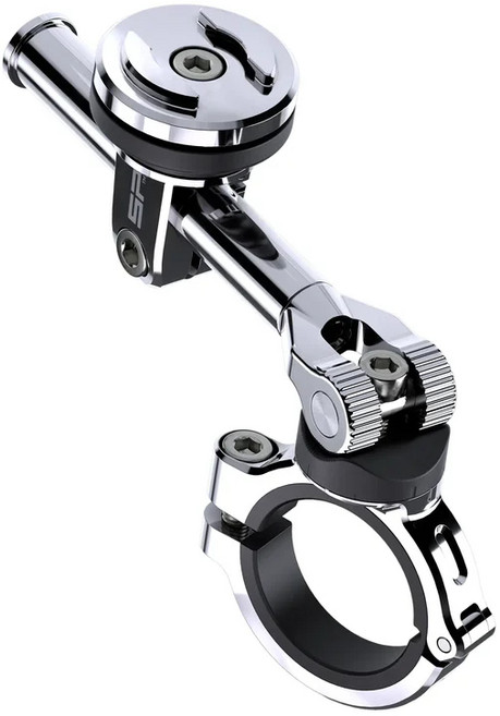 SP커넥트 모토마운트 3D 1 1/2 SPC+ 바 8cm 크롬 [52878]