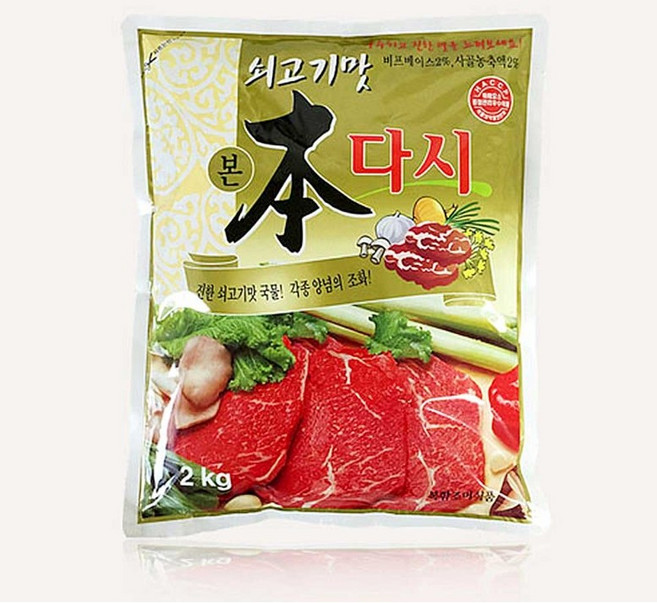 새한 쇠고기맛 본 다시, 2kg, 1개