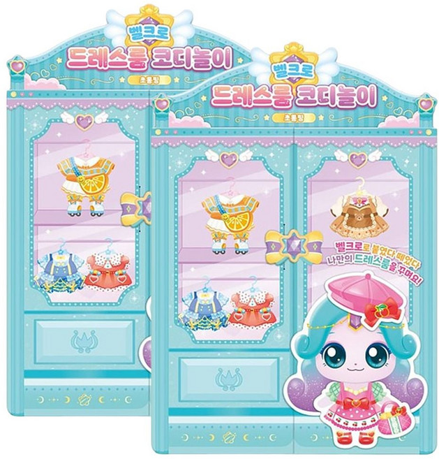 티니핑 시즌5 드레스룸 코디 놀이 초롱핑 2P 인형놀이20260224EA