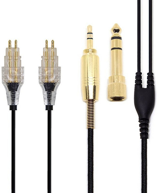 젠하이저 HD600 HD650 HD6XX HD660s 헤드폰 1.4M 케이블 선 커스텀 줄 단선 헤드폰 교체 교체용 호환