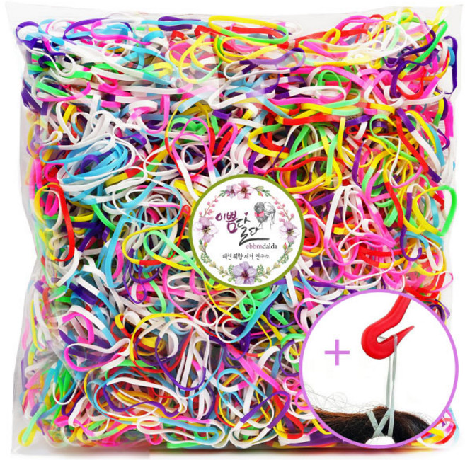 이쁨달다 이쁨투톤밴드+이지컷 100g 대용량 칼라밴드 쫀쫀짱짱 선명