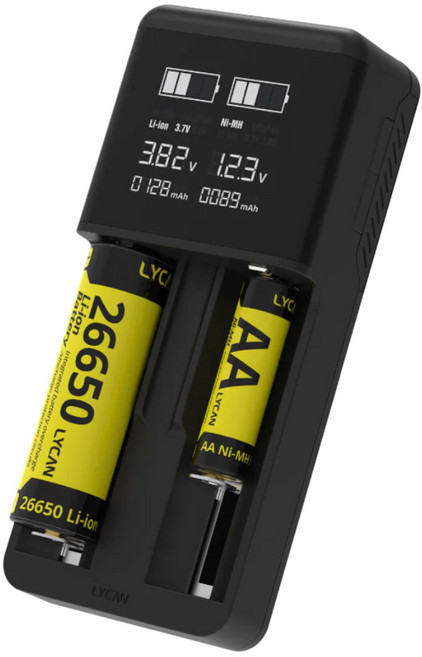 Lycan L2 PLUS 高速快充雙電池充電器, 1個
