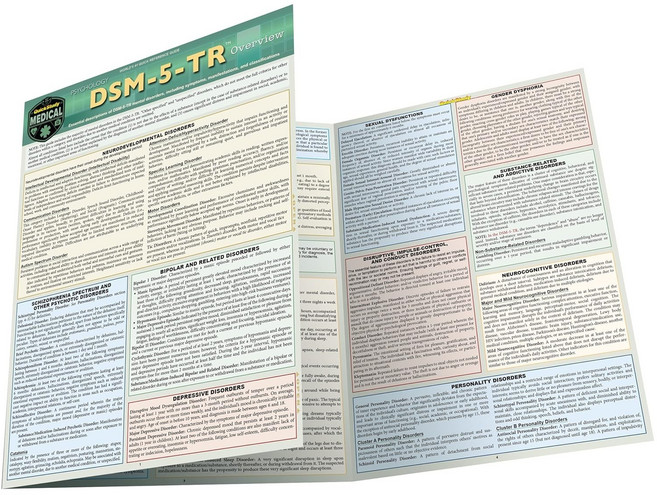 DSM-5-TR 개요: 퀵스터디 적층 참고 가이드, Pamphlet