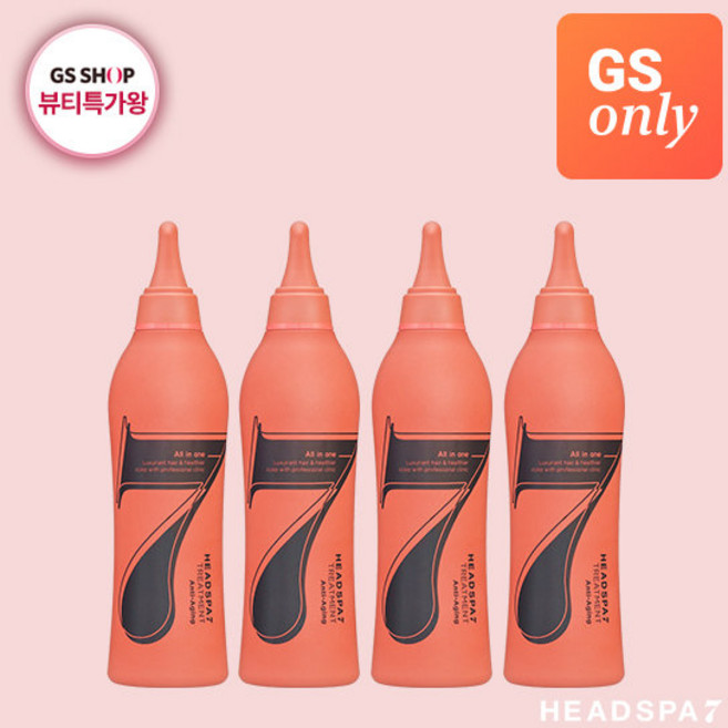 헤드스파7 안티에이징 헤어트리트먼트, 310ml, 4개