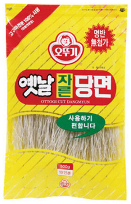 오뚜기 옛날 자른당면, 300g, 5개