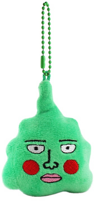 모브 사이코 100 굿즈 에쿠보 누이 가방 키링 키체인 열쇠고리 펜던트 봉제 솜인형, 1개