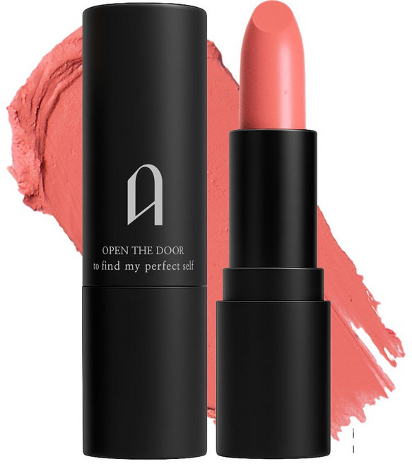 아미옥 프리미엄 매트 립스틱 블랙라인, 1개, HF002 내사랑코랄