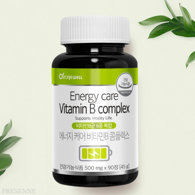 식약처인증 비타민B 컴플렉스 콤플렉스 비타민b군 영양제 활성형 복합제 종합 멀티 여성 남성 플러스 위드 추천 식약청 기능성 인정 건강기능식품 업그레이드, 1개, 90정