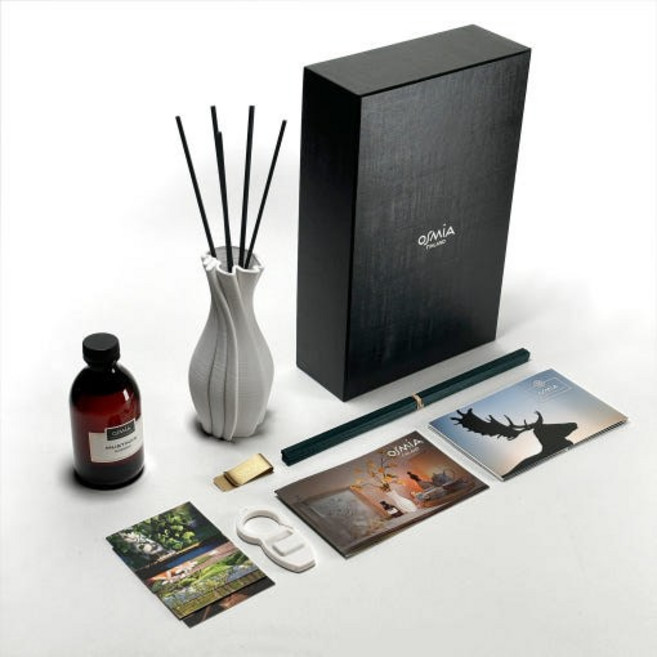 핀란드 디퓨저 세트 250ml 에탄올 없는 수입 7종 향, 1세트, 메도스윗