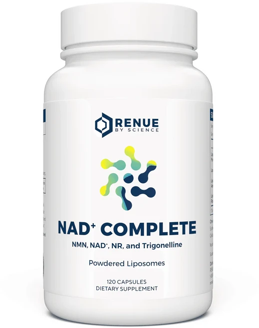 리뉴바이사이언스 RENUE NAD+ Complete 리포조말 120캡슐, 1개, 120정 - 쿠팡