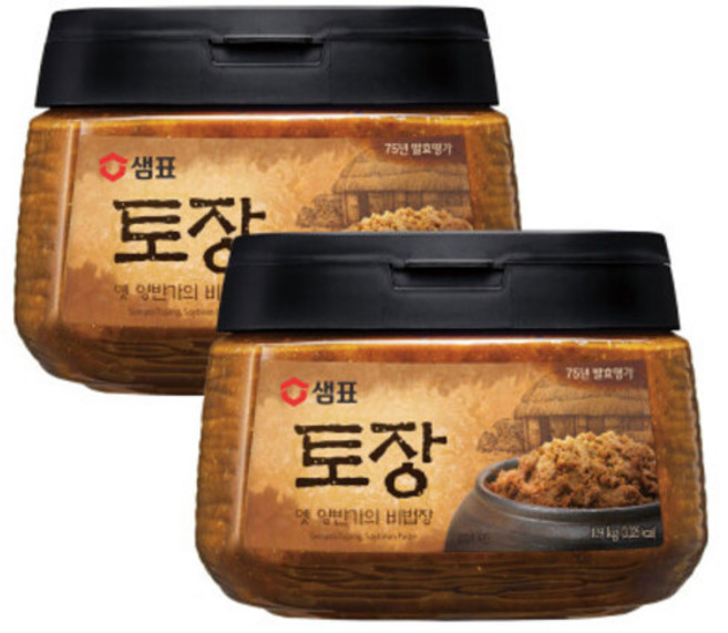 샘표 토장1.9kg 2개, 1개