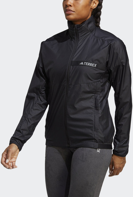 아디다스 여성 바람막이 런닝 자켓 집업 HM4026