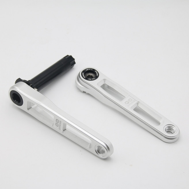 EVOSID 초경량 로드 바이크 크랭크 160/165/170mm 그래블 자전거 크랭크셋 8단 9-12단 폴딩 바이크 일체형 크랭크 체인링 40T-50T, [01] BAS-BB-Blue
